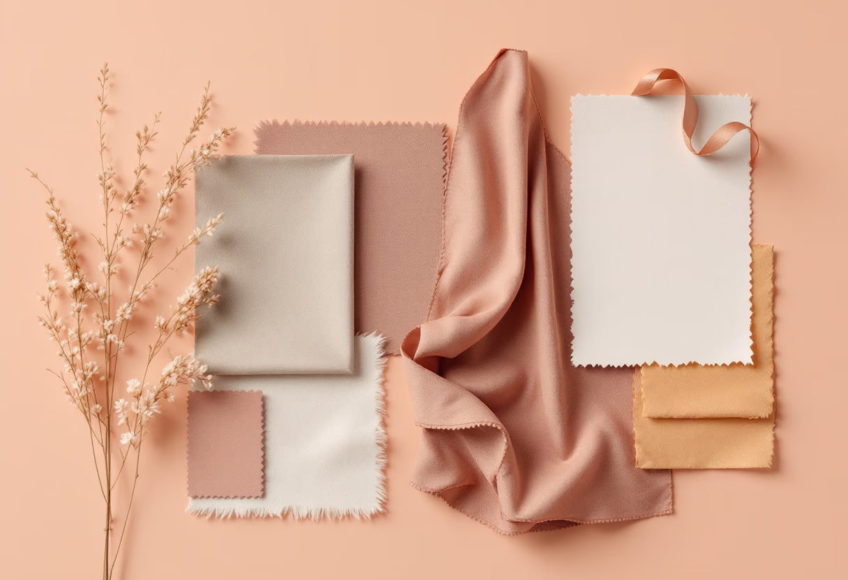 image of past wedding planning project on a brochure